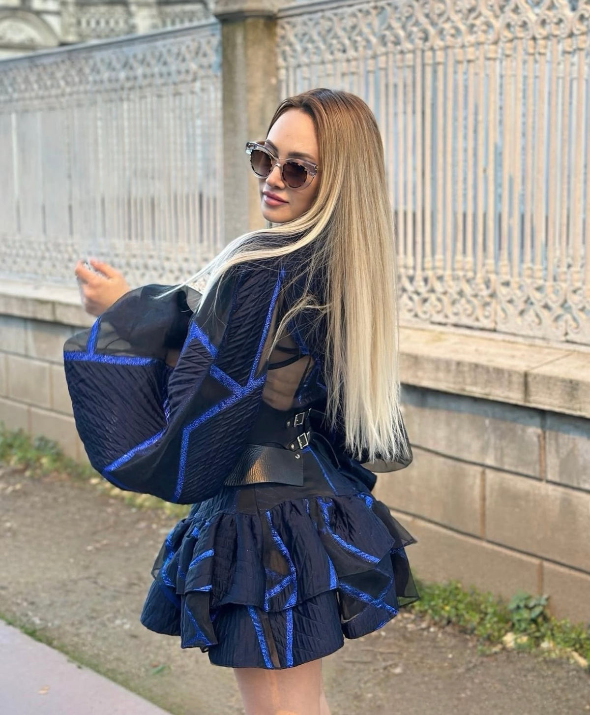 Gabby Tiered Skirt by Sai Sankoh — view 2