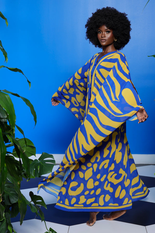 Aisha Goddess Kaftan by Sai Sankoh — view 2