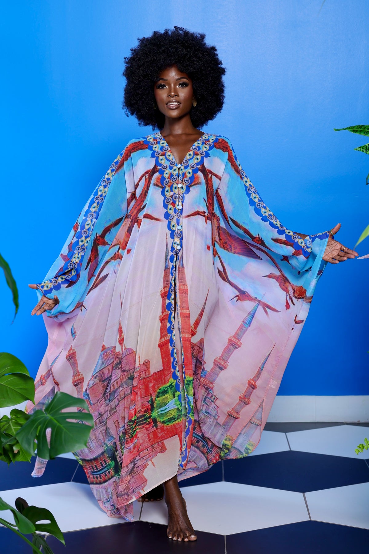 Istanbul Goddess Kaftan by Sai Sankoh — view 4