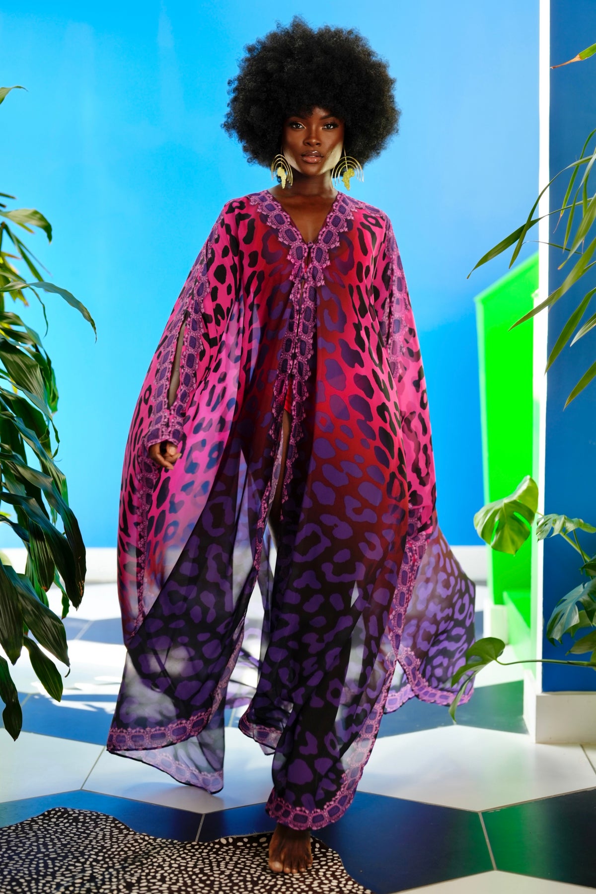 Moana Goddess Kaftan by Sai Sankoh — view 4