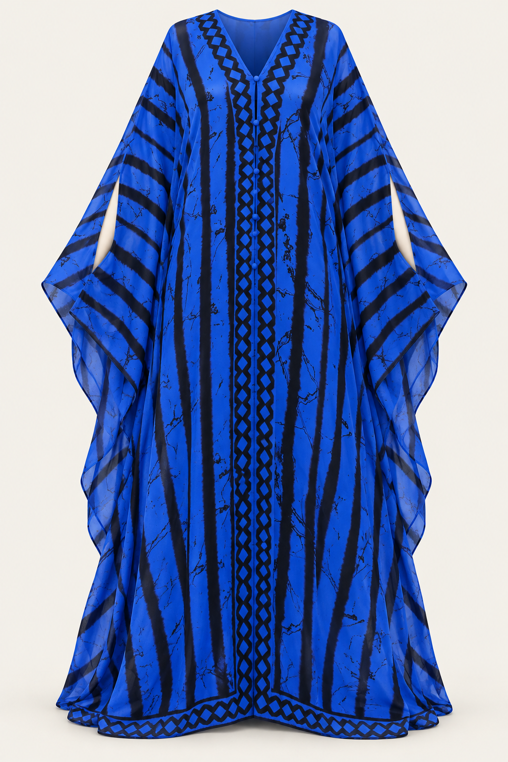 Blue Eloise Goddess Kaftan | Sai Sankoh