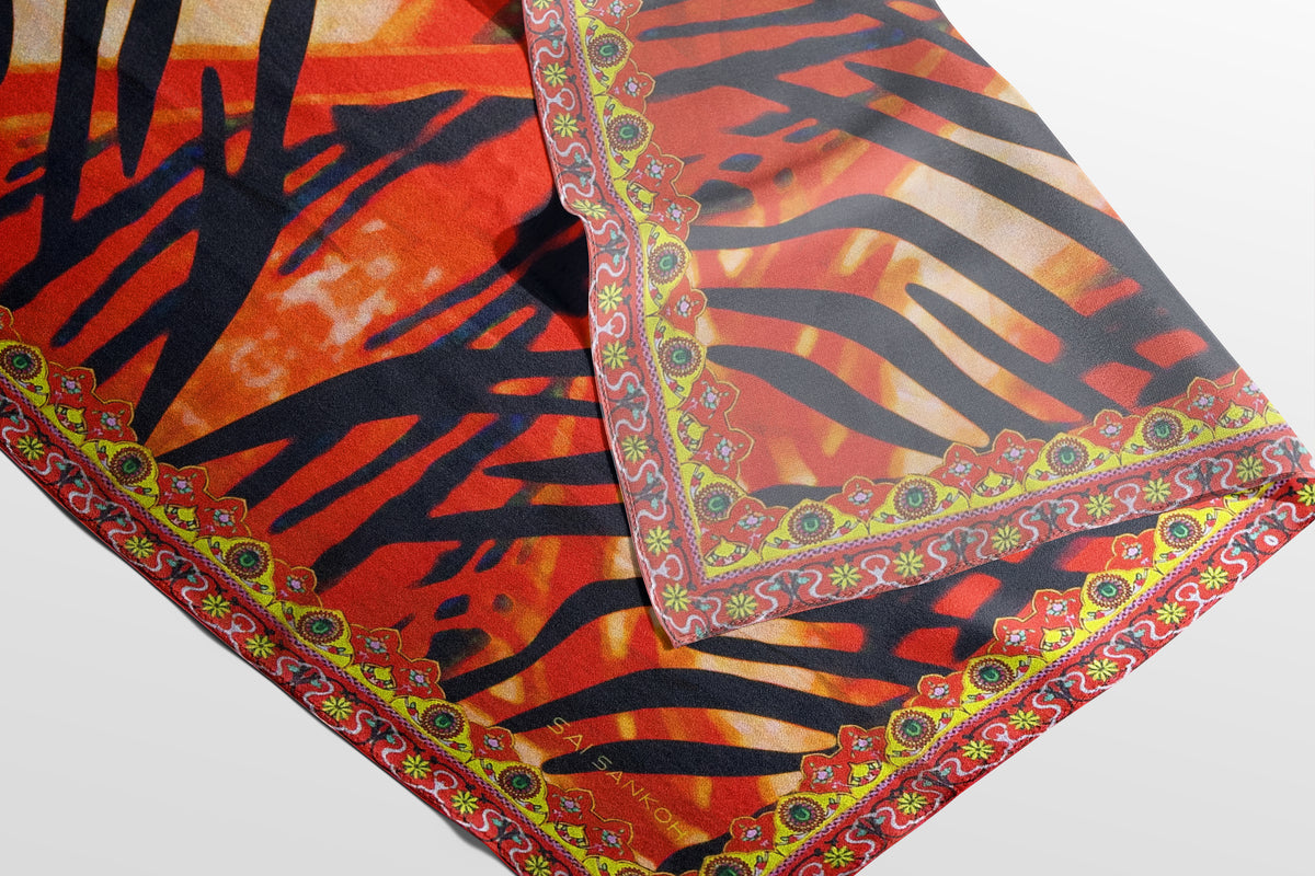 Dahlia scarf by Sai Sankoh — view 2