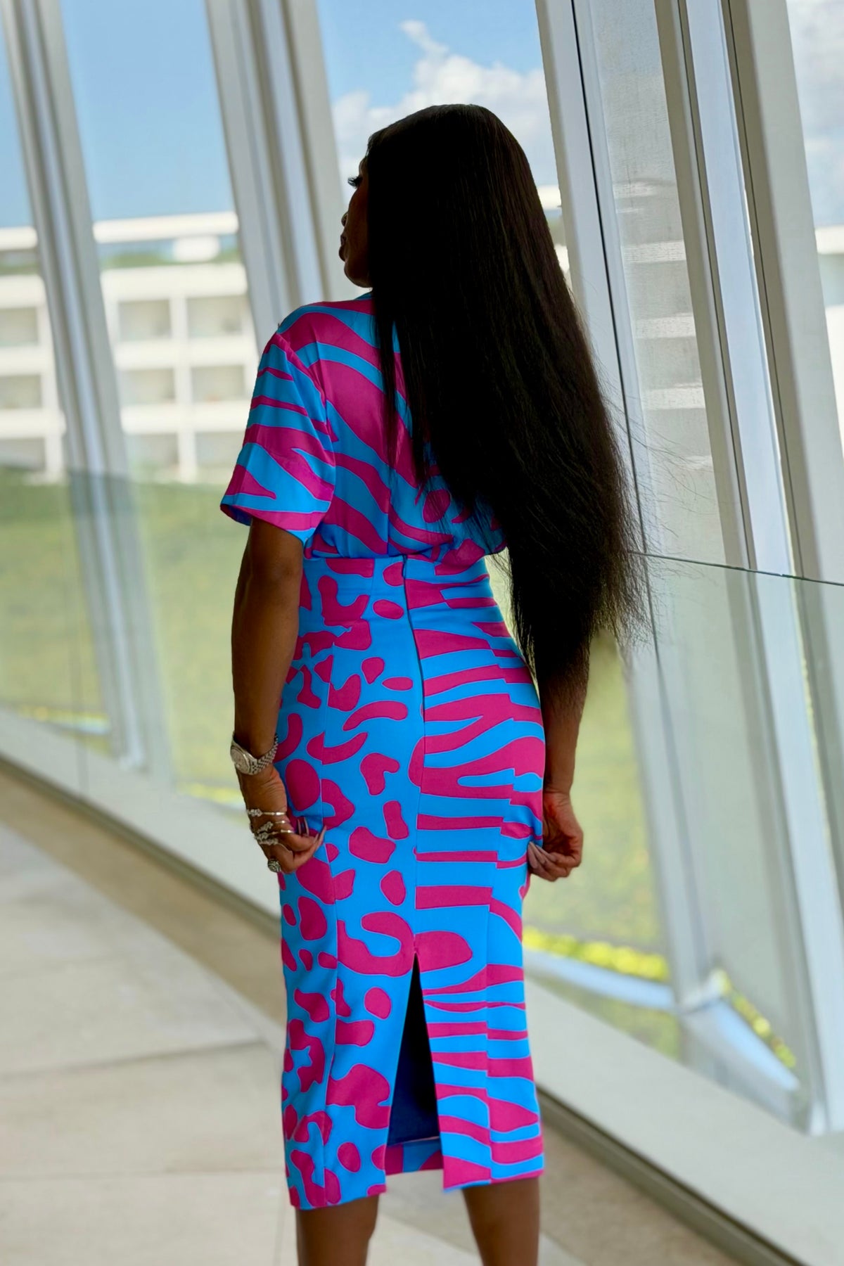 Bubble Gum Button Up Shirt by Sai Sankoh — view 13