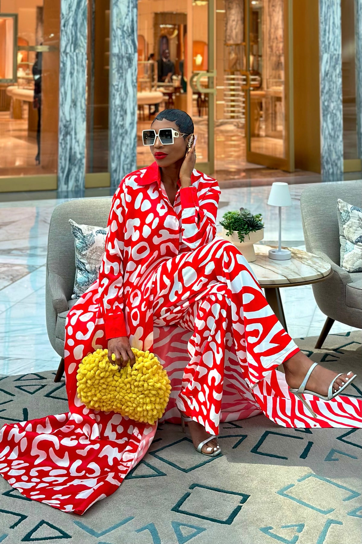 Mahawa Pants by Sai Sankoh, luxury resort pants