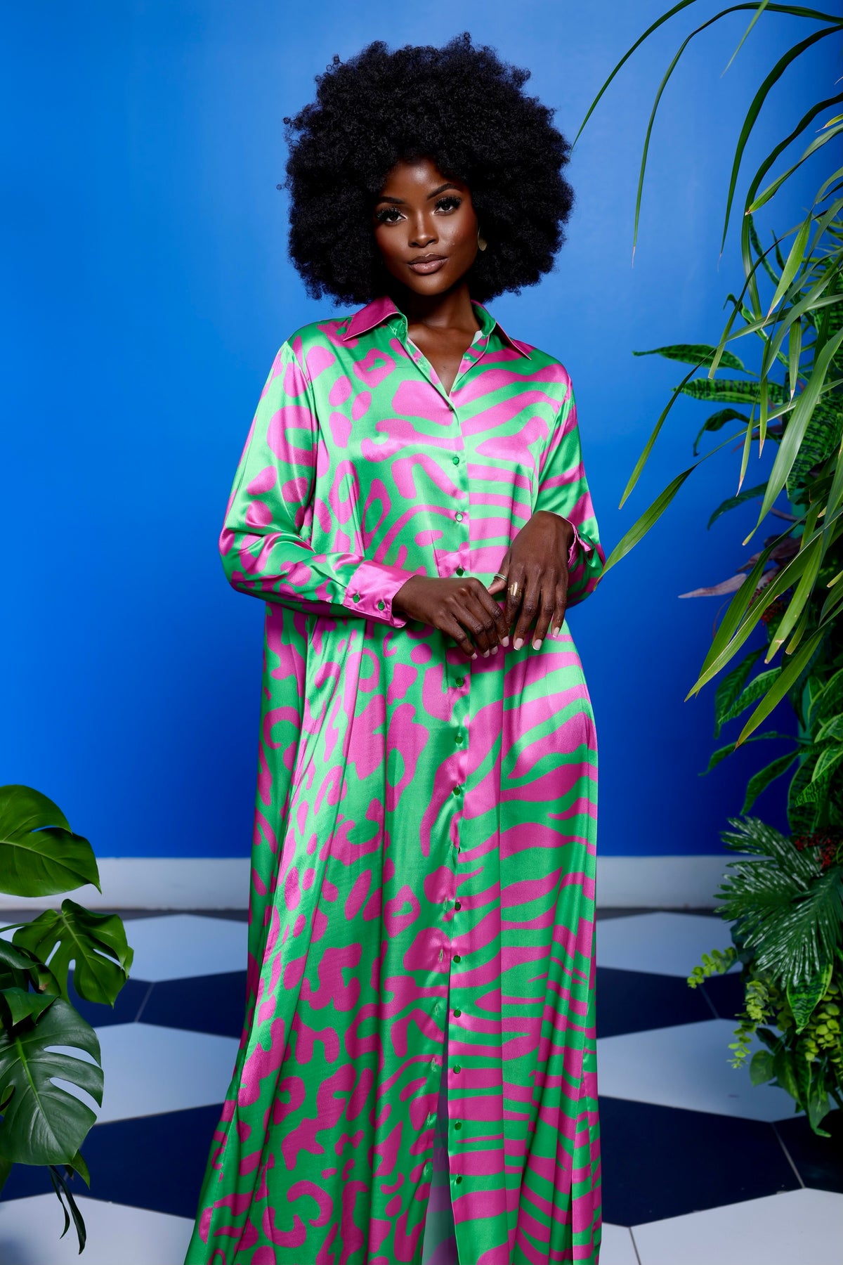 Madison Shirt Dress by Sai Sankoh — view 8