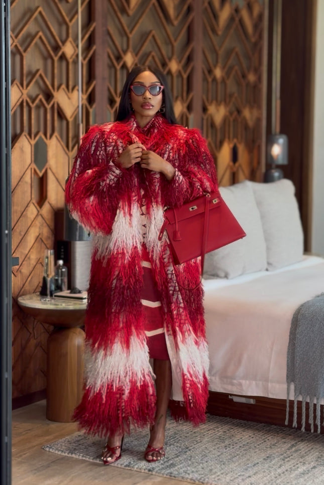 Marionette Shaggy Coat by Sai Sankoh — view 2