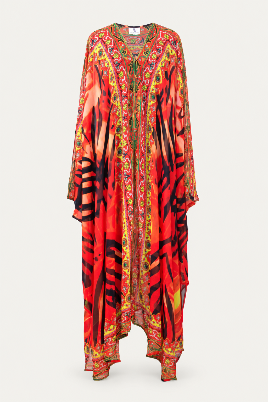 Dahlia Goddess kaftan
