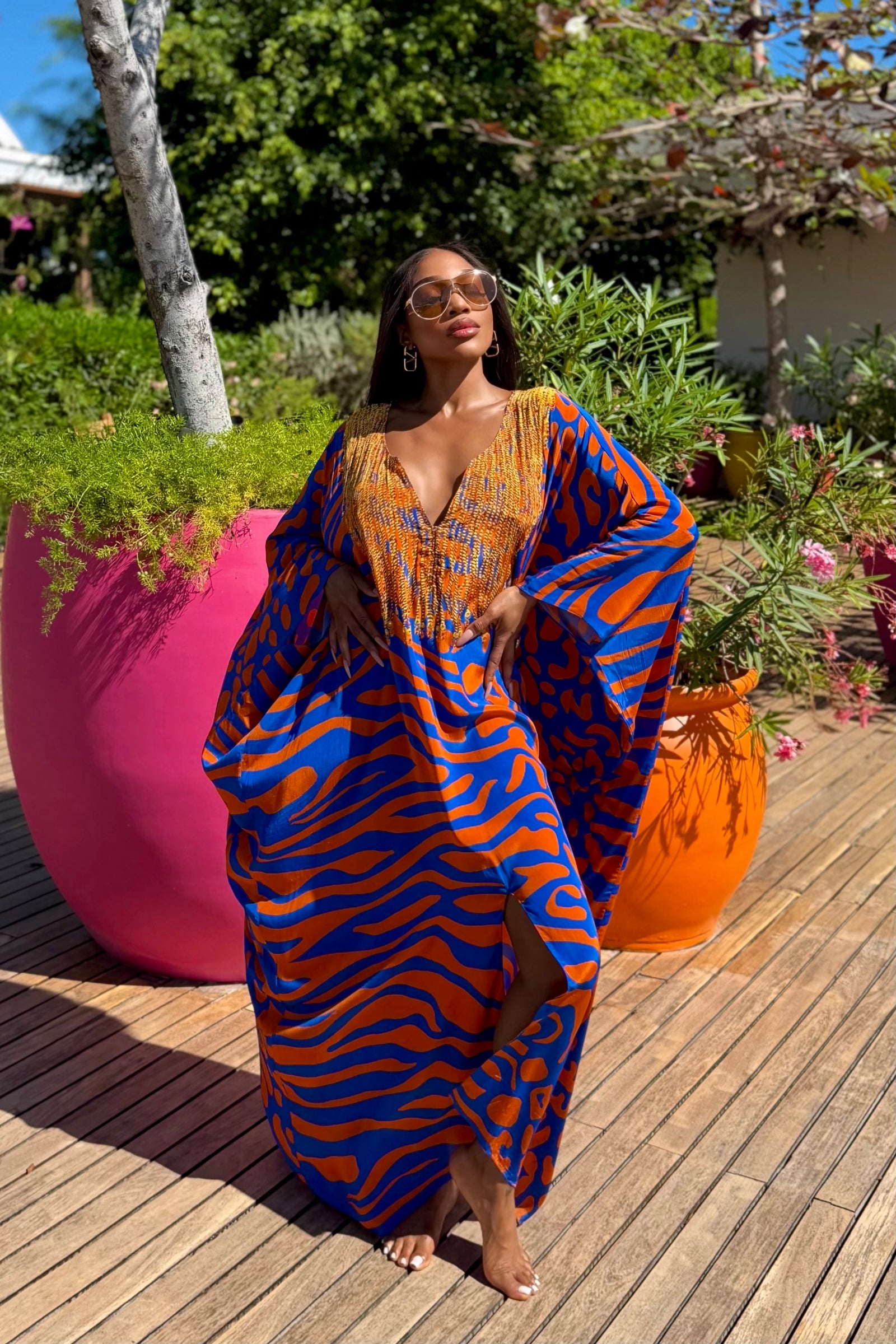 Lisa Box Kaftan by Sai Sankoh — view 2