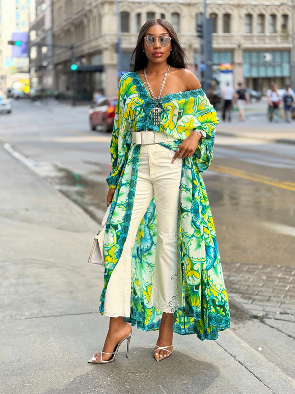 How to style a kaftan