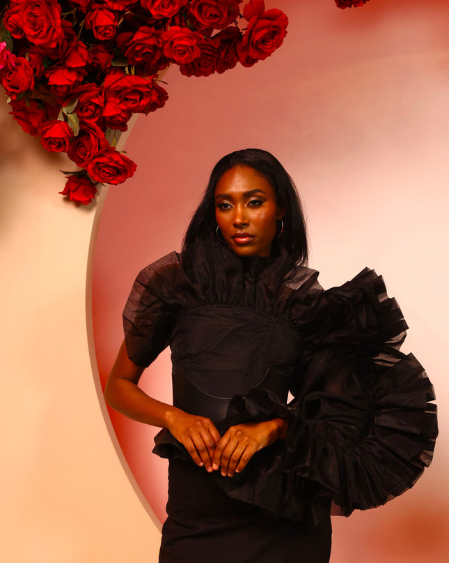Black Yodi Top by Sai Sankoh — view 2