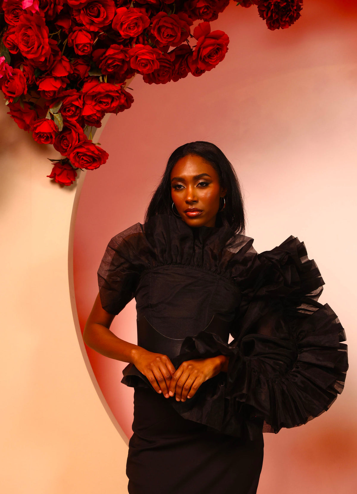 Black Yodi Top by Sai Sankoh — view 2