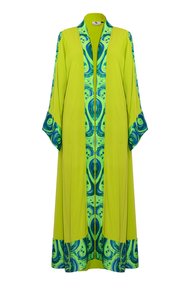 Green Colette Duster by Sai Sankoh — Sai Sankoh coats