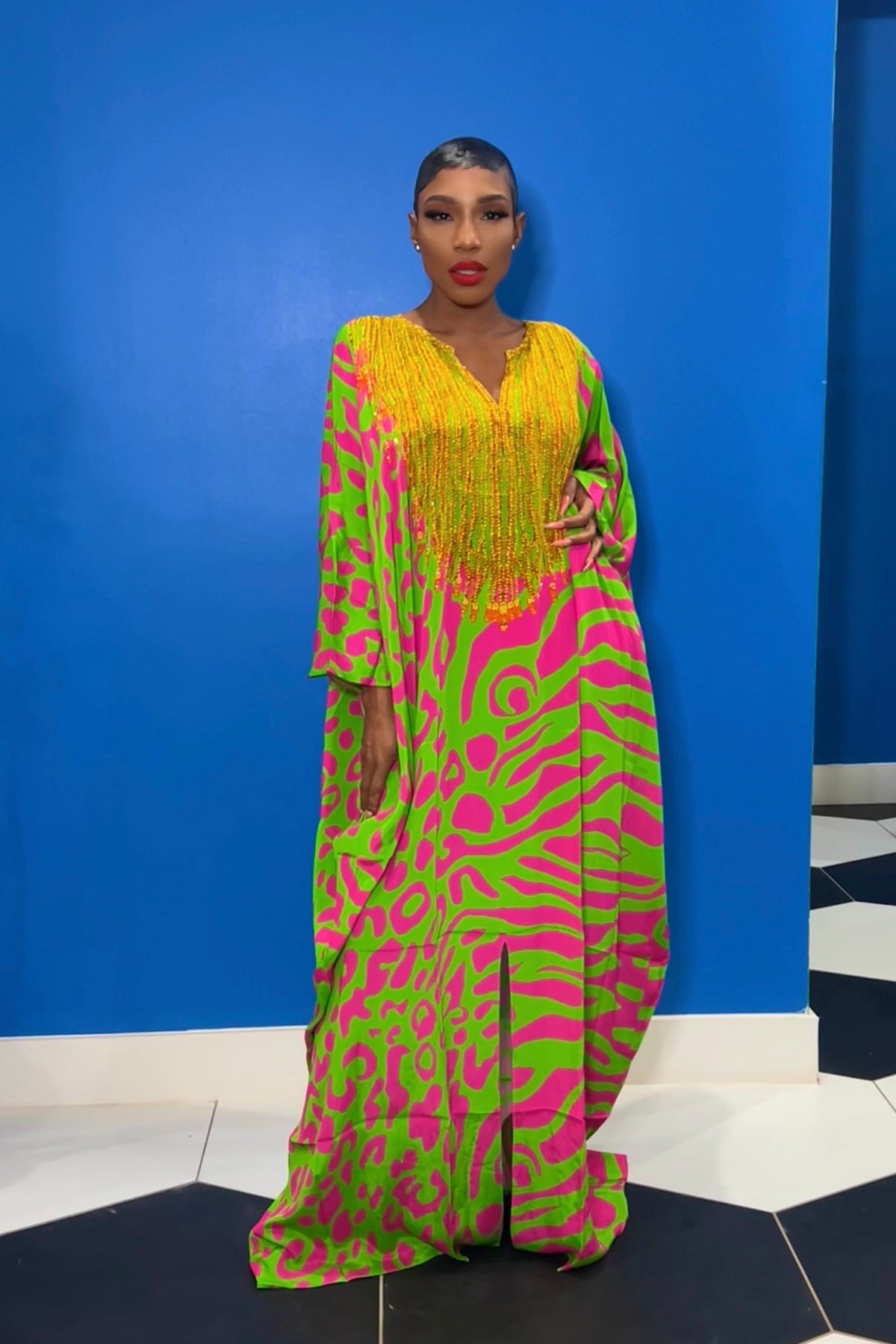 Madison Box Kaftan by Sai Sankoh — view 3