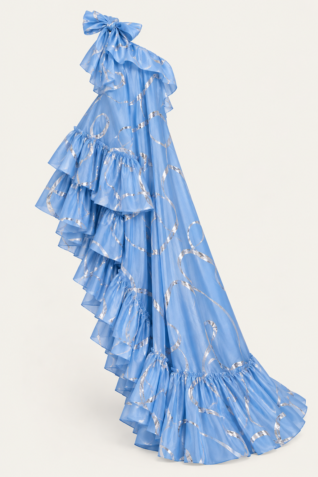 Baby Blue Selma Ruffle Dress