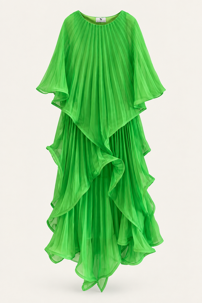 Mabel Dress in Green