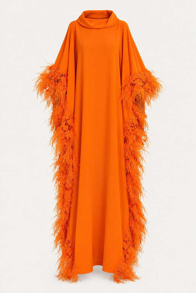 Orange Melba Kaftan