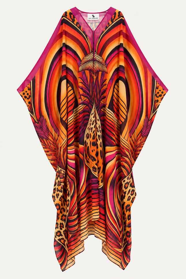 Sahara Sunrise Goddess Kaftan