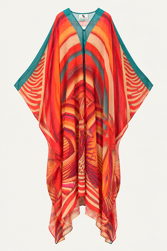 Sahara Sunset Goddess Kaftan