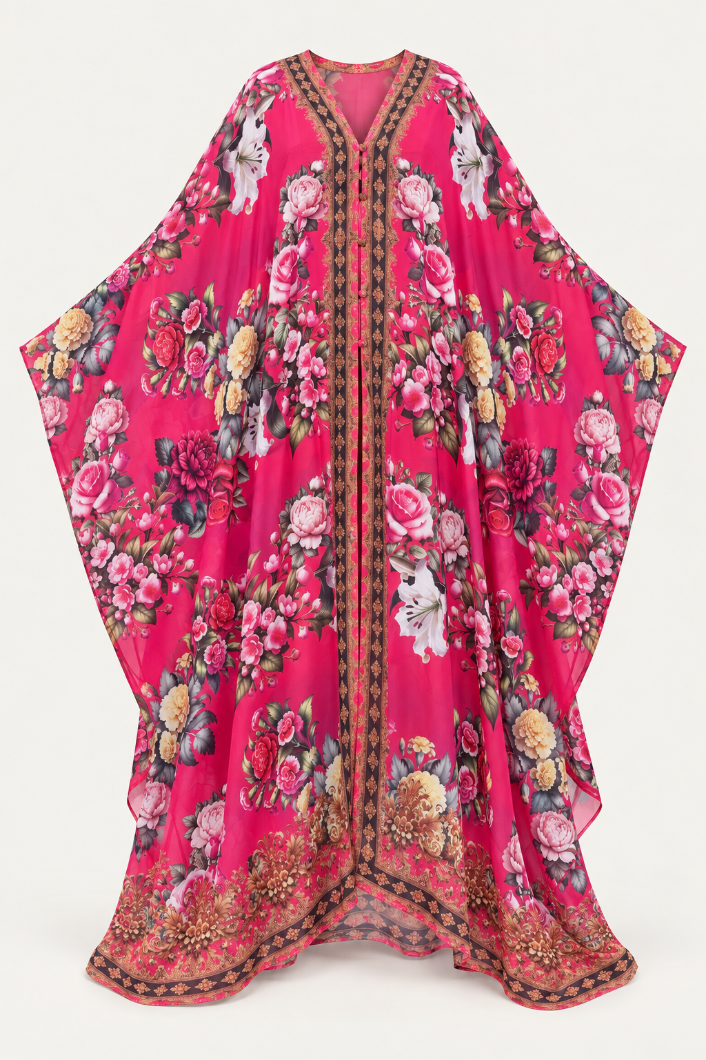 Rosa Goddess Kaftan
