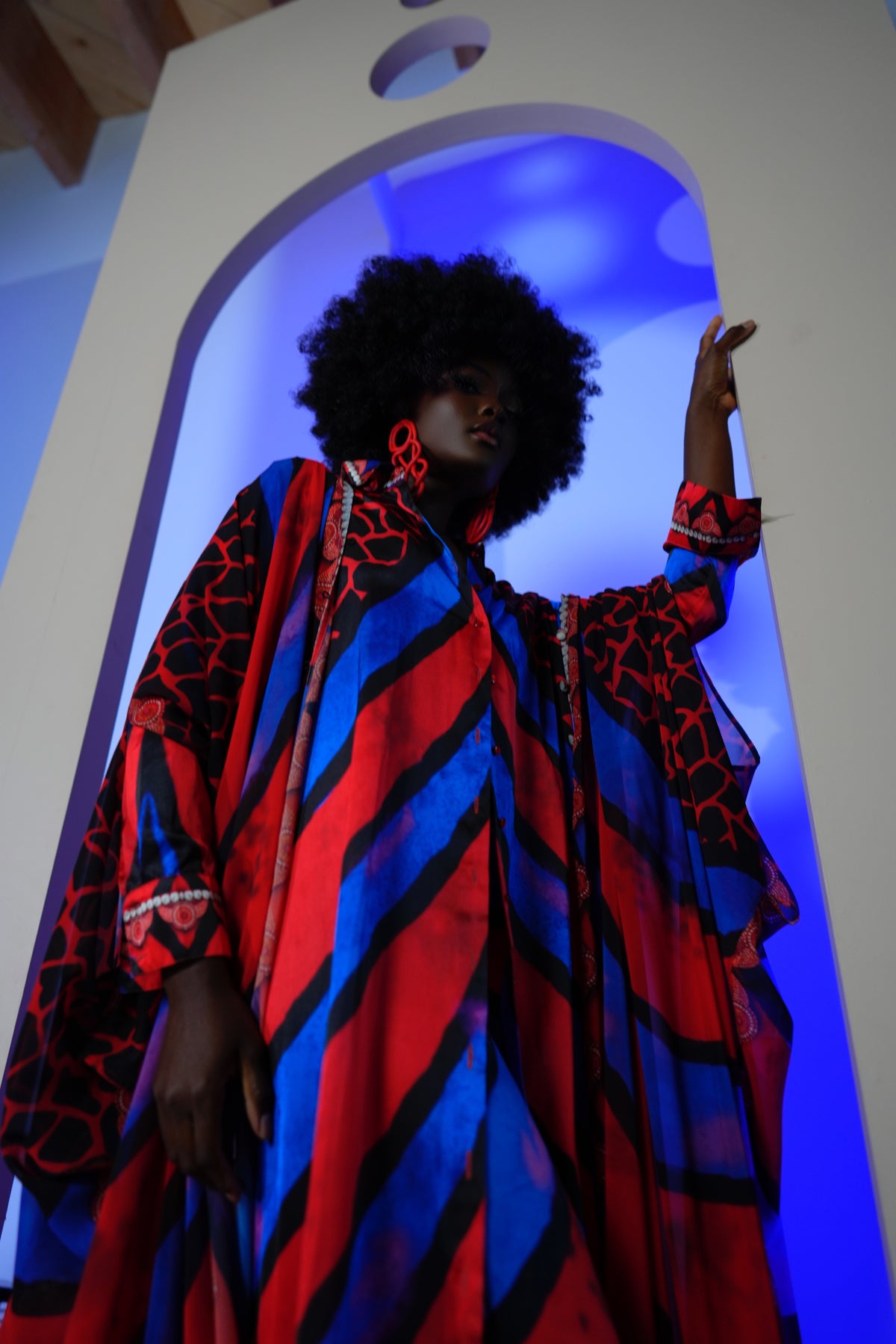 Khaleesi Shirt Dress by Sai Sankoh — view 7