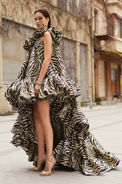 Selma Ruffle Dress by Sai Sankoh, luxury resort dress