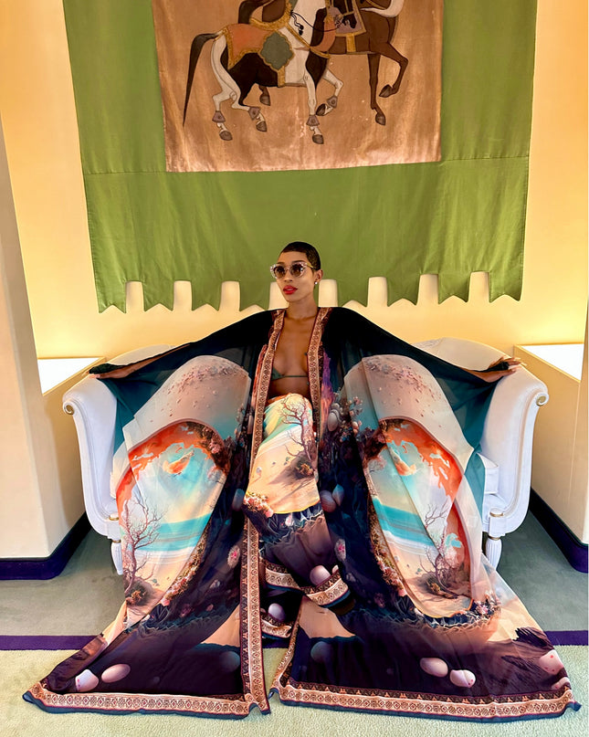Kim Pants by Sai Sankoh, luxury resort pants