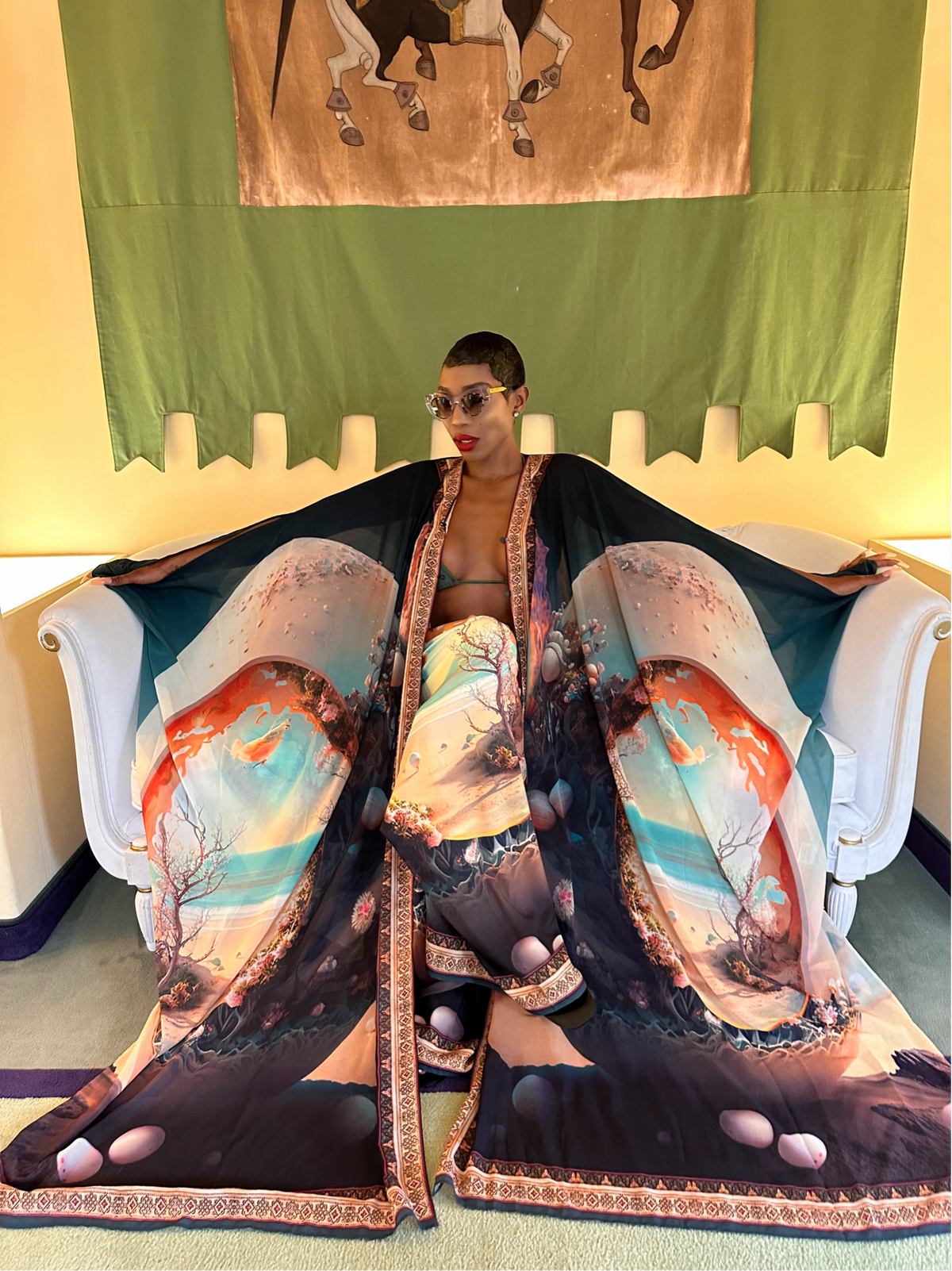 Kim Goddess Kaftan by Sai Sankoh — view 4