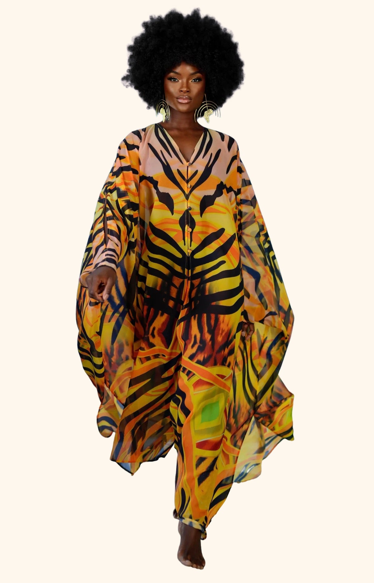 Sahara Goddess Kaftan by Sai Sankoh — view 2
