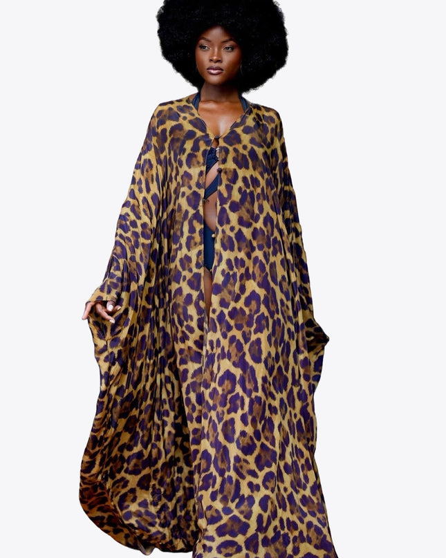 Serengeti Goddess Kaftan by Sai Sankoh, luxury resort kaftan