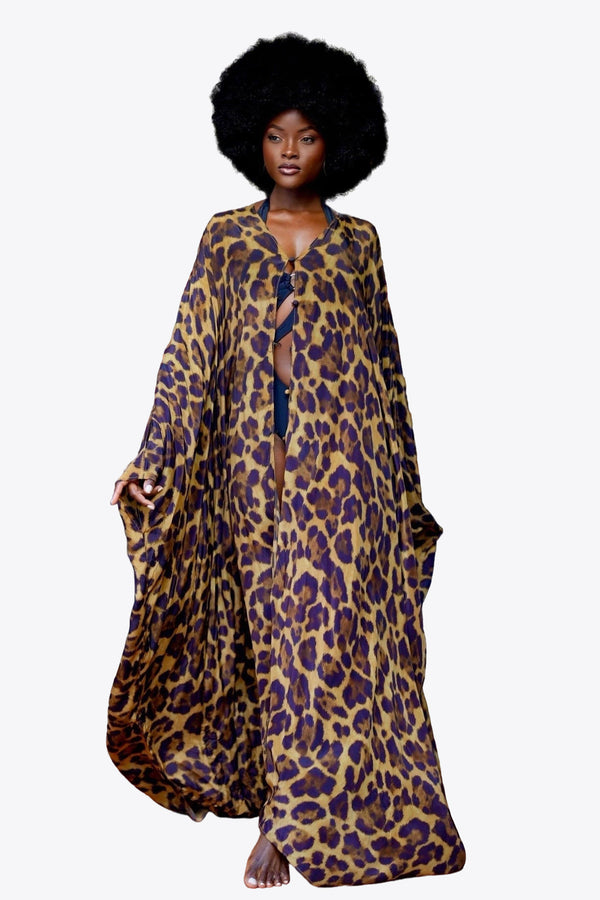 Serengeti Goddess Kaftan by Sai Sankoh, luxury resort kaftan