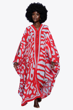 Mahawa Goddess Kaftan by Sai Sankoh, luxury resort kaftan