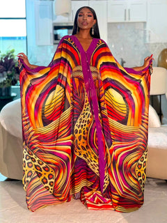 Sahara Sunrise Goddess Kaftan