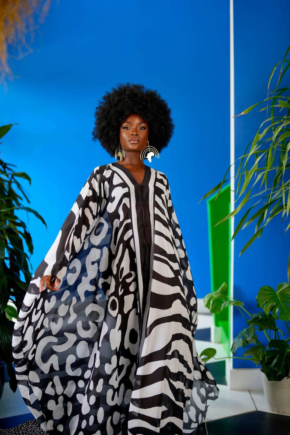 Karmyn Goddess Kaftan by Sai Sankoh — view 6