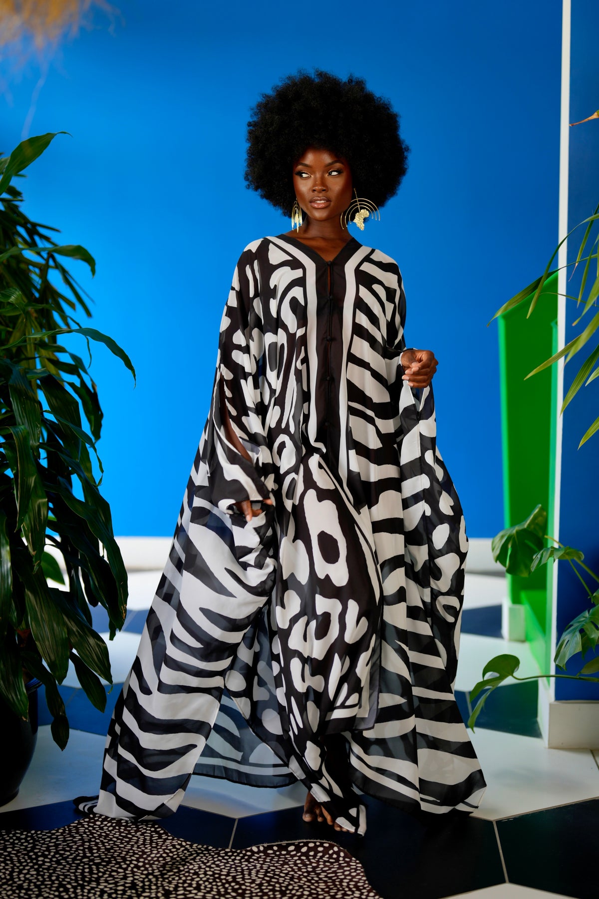 Karmyn Goddess Kaftan by Sai Sankoh — view 4