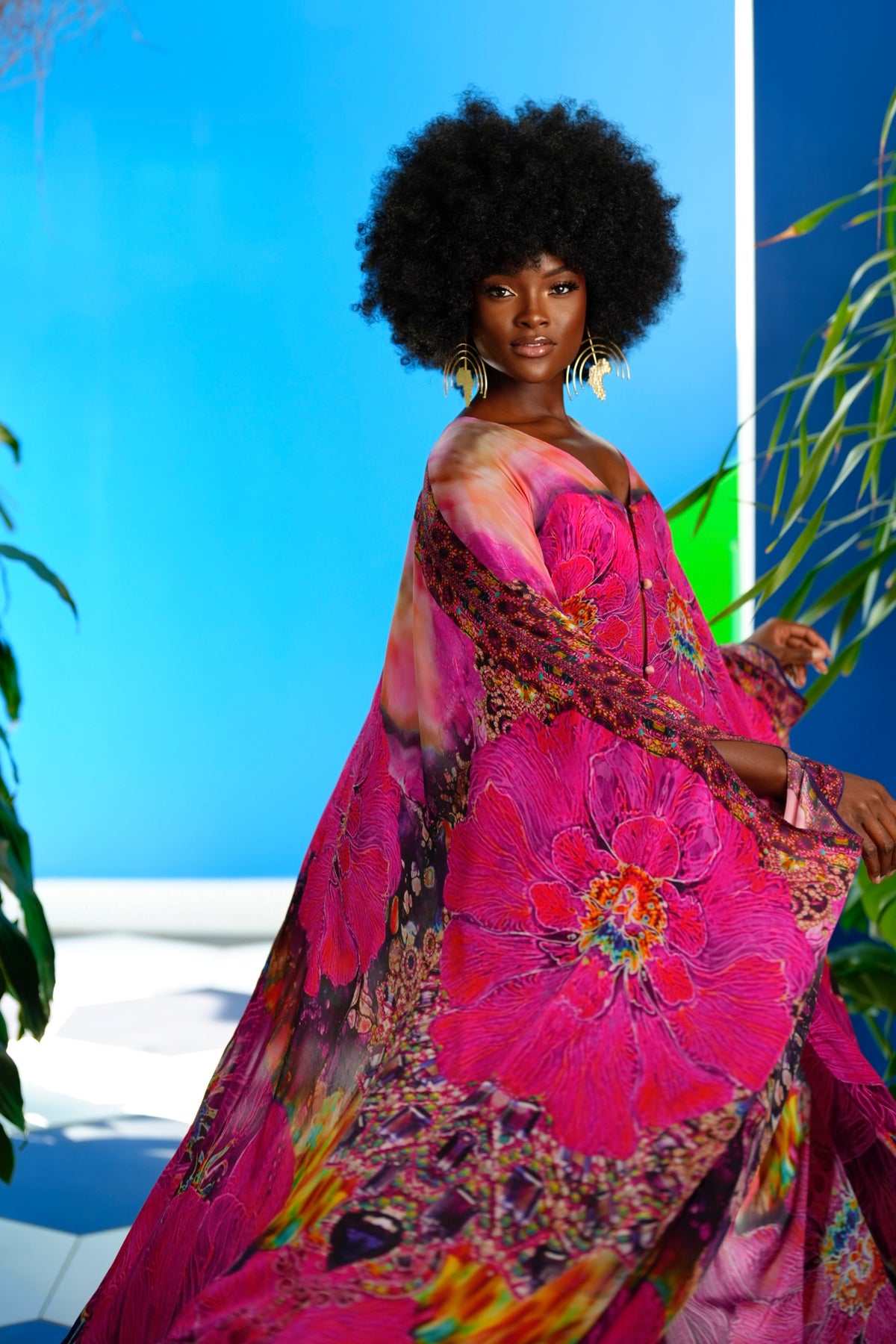 Lorinda Goddess Kaftan by Sai Sankoh — view 3