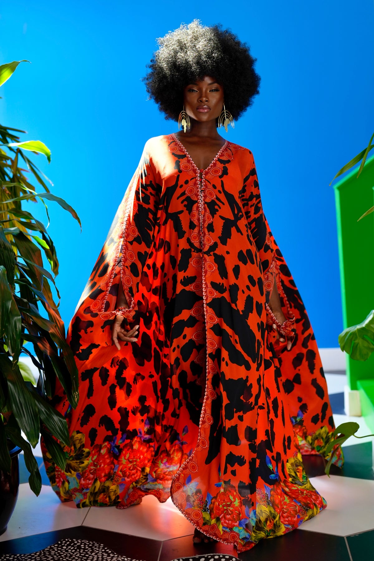 Elodie Goddess Kaftan by Sai Sankoh — view 3
