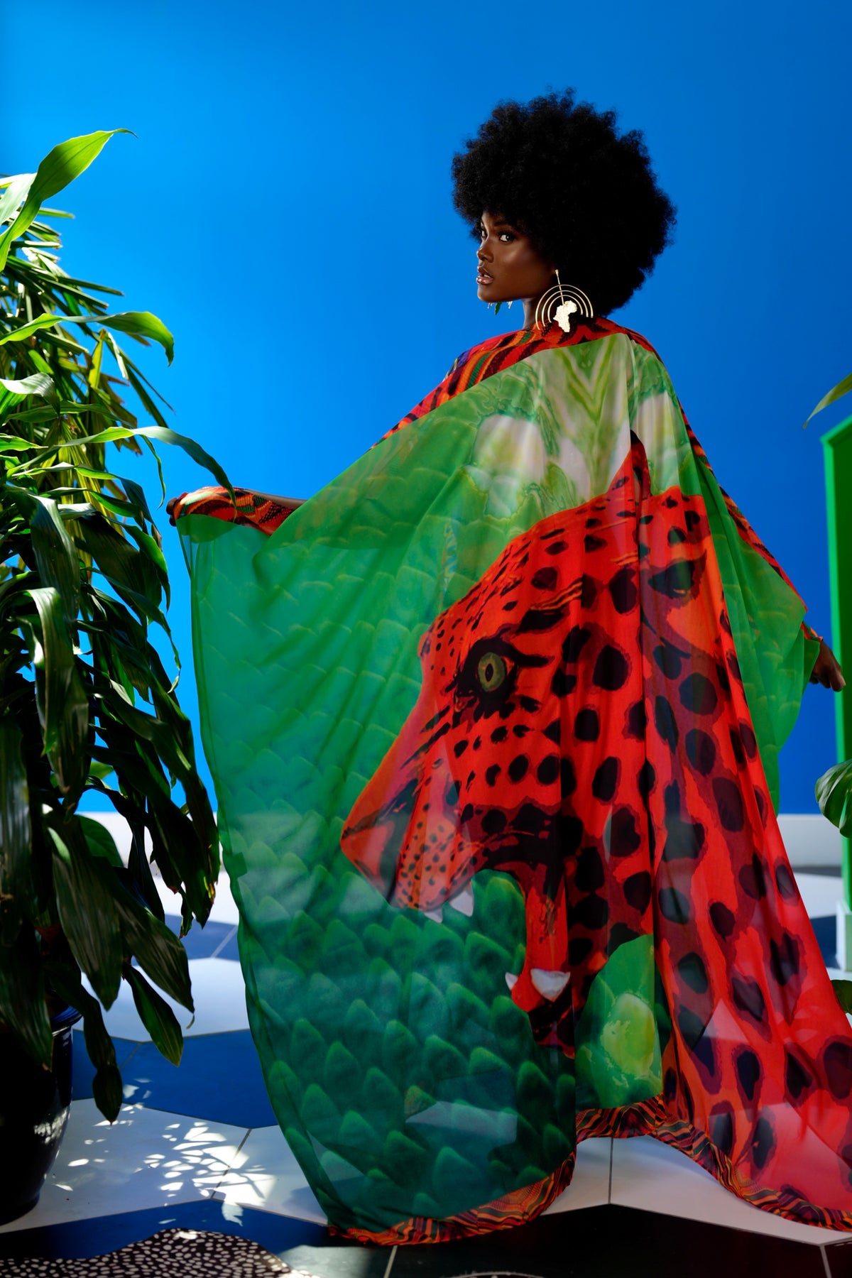 Alejandra Goddess kaftan by Sai Sankoh — view 8