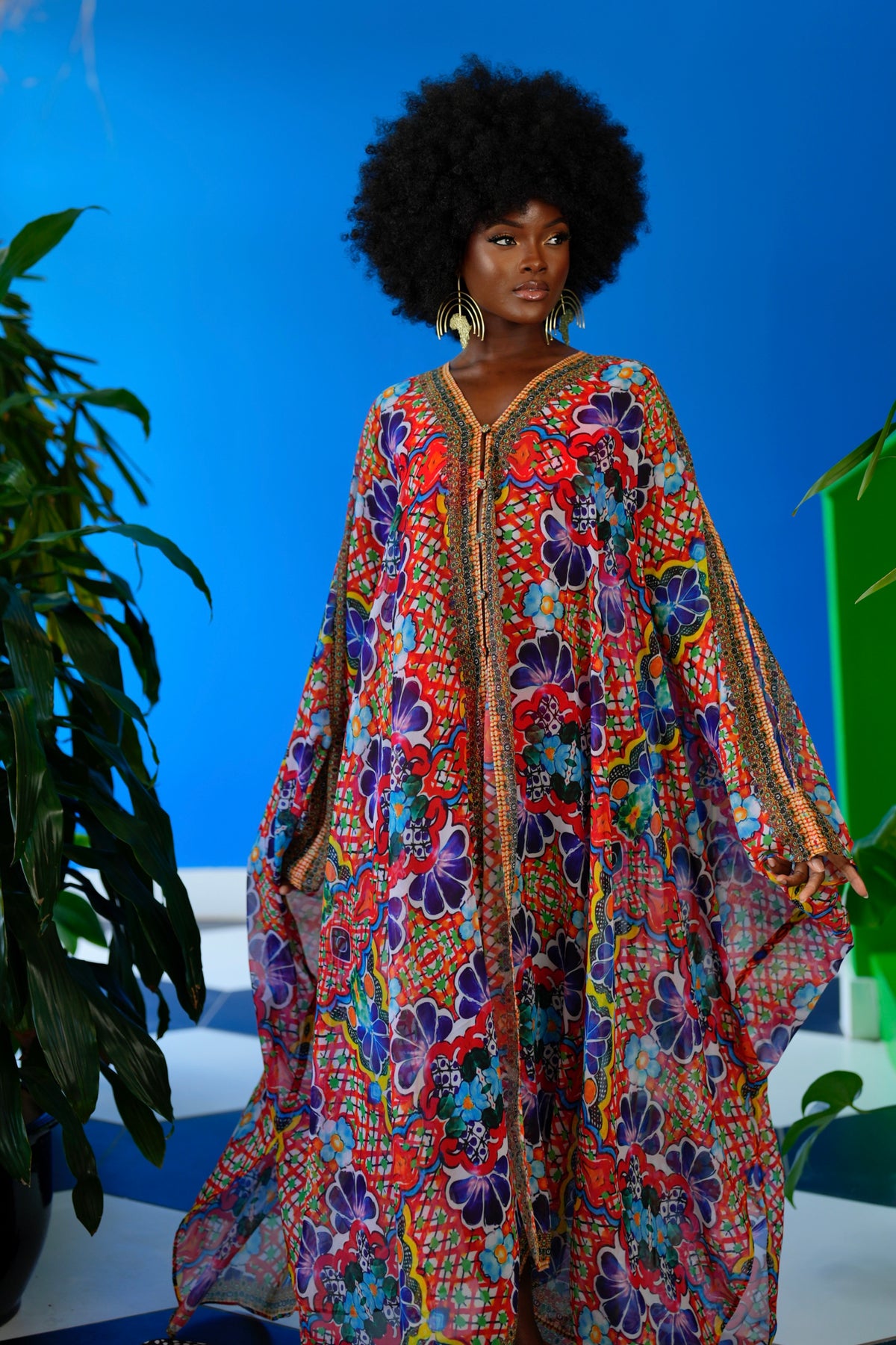 Morgana Goddess Kaftan by Sai Sankoh — view 3
