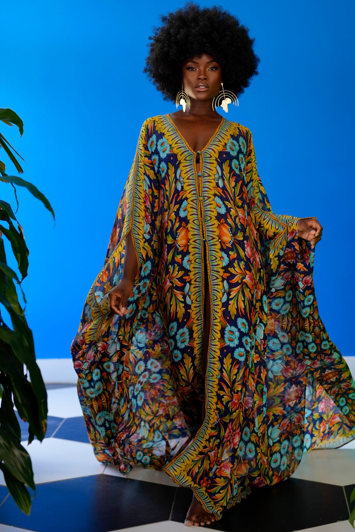 Scarlett Goddess Kaftan by Sai Sankoh — view 2