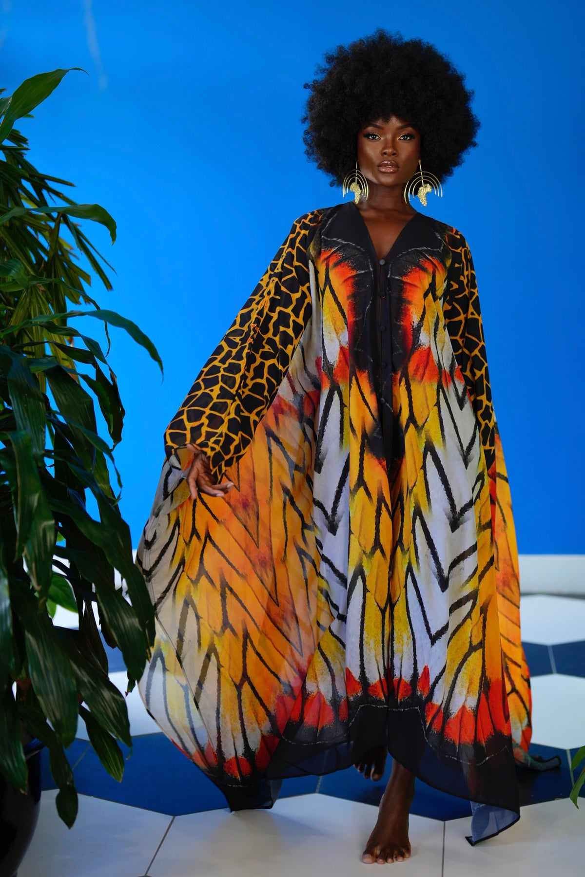 Eden Goddess Kaftan by Sai Sankoh — view 5