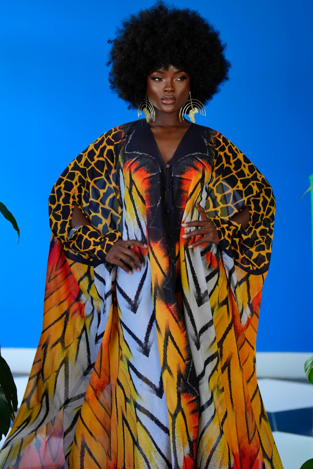 Eden Goddess Kaftan by Sai Sankoh — view 7