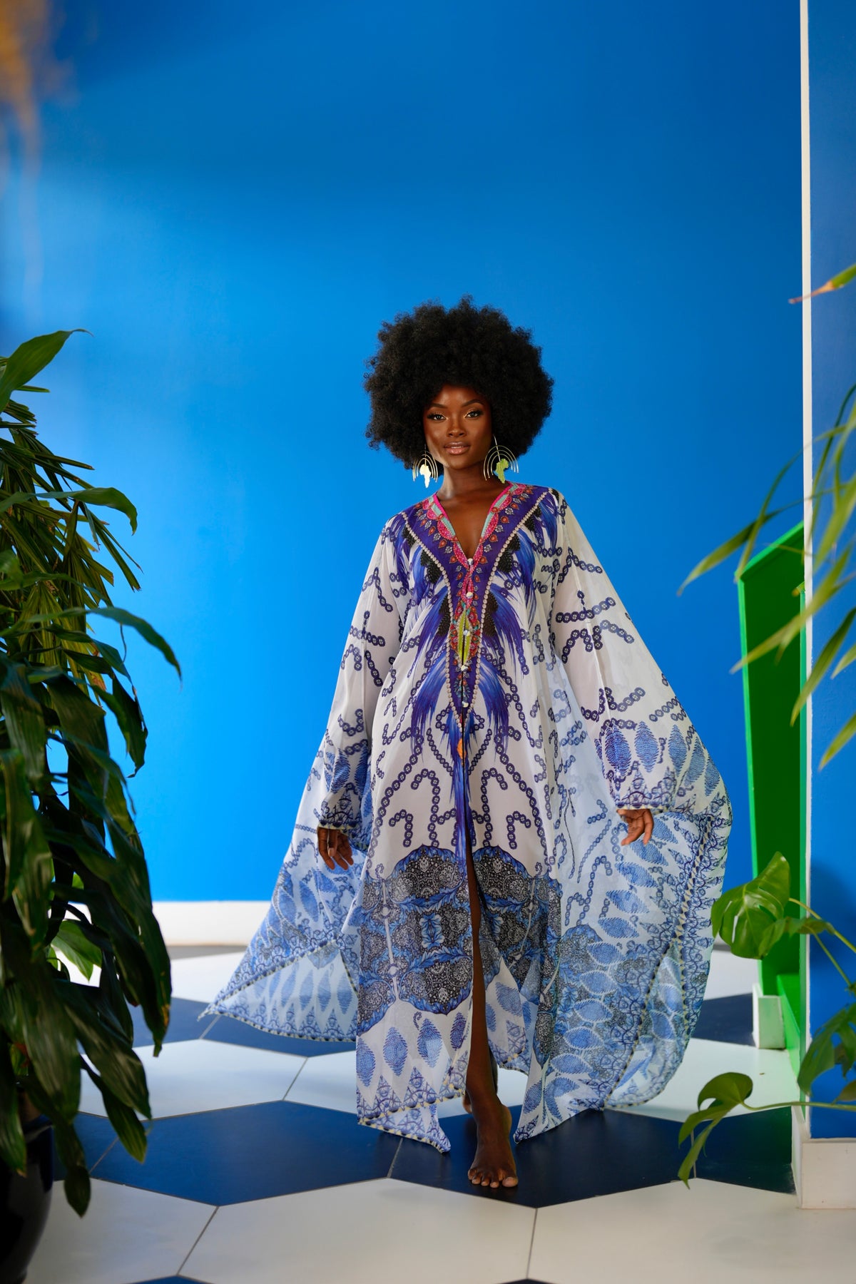 Monte Carlo Goddess Kaftan by Sai Sankoh — view 8