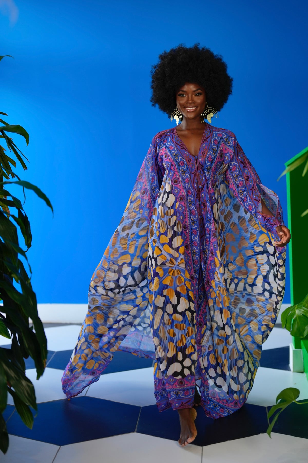 Dora Goddess Kaftan by Sai Sankoh — view 7