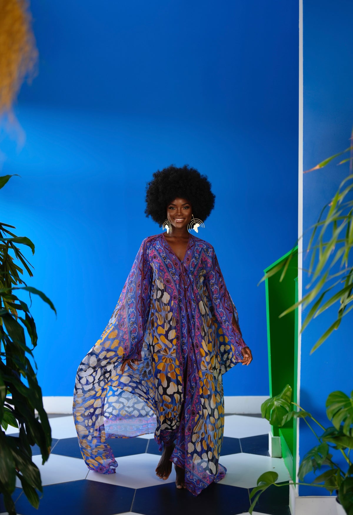 Dora Goddess Kaftan by Sai Sankoh — view 6