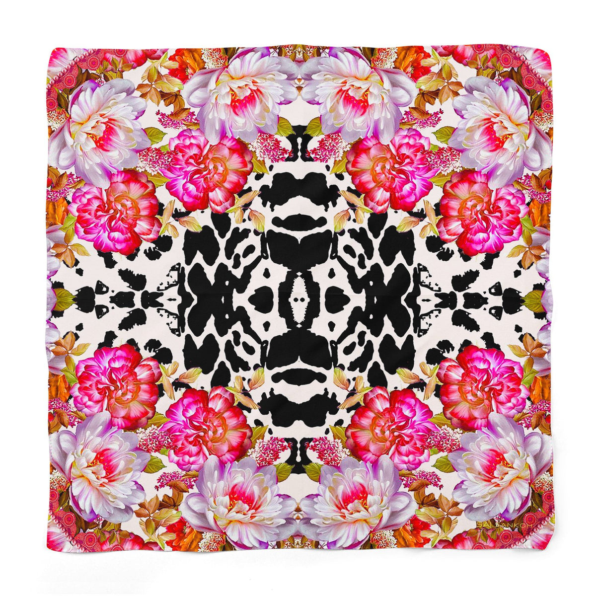Shiba Scarf by Sai Sankoh, luxury resort scarf