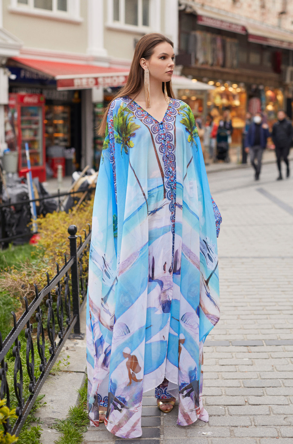 Alanya Goddess Kaftan by Sai Sankoh — view 3