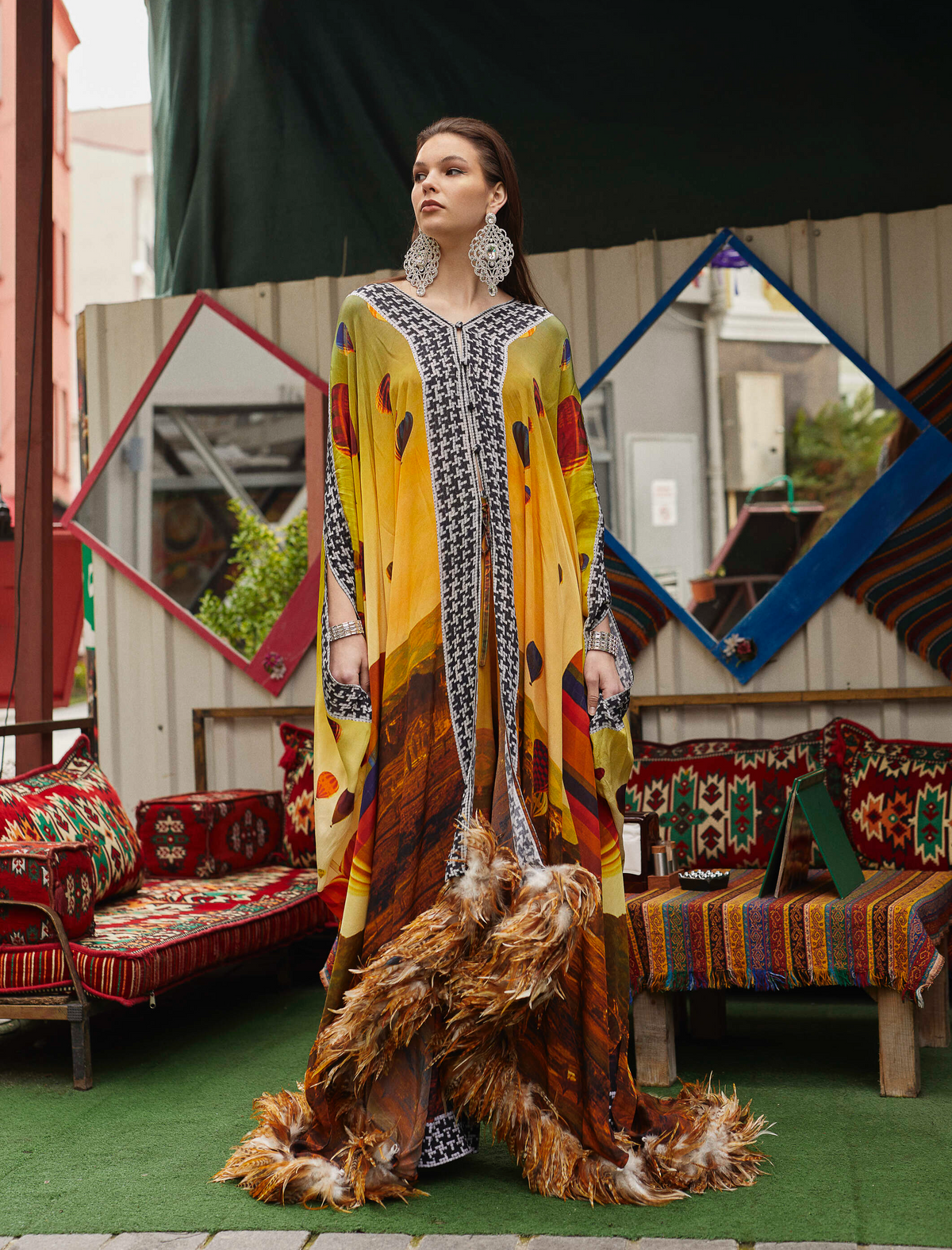 Alma Goddess Kaftan by Sai Sankoh — view 2