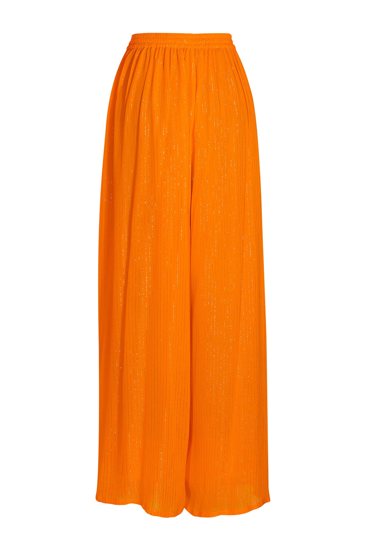 Orange Lurex Blair Pants - saisankoh