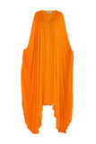Orange Lurex Bristol Goddess kaftan - saisankoh