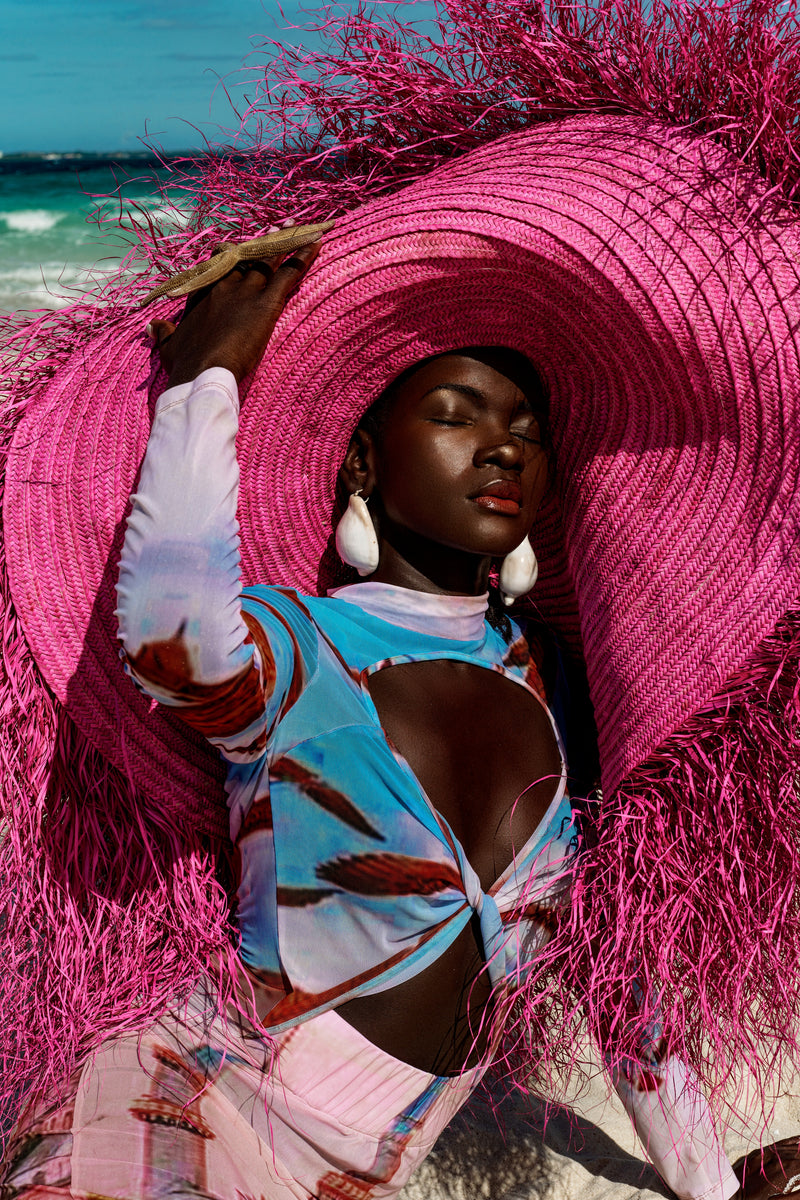 Imani by Sai Sankoh, luxury resort bag